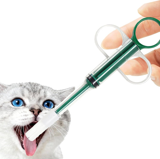Cat Pill Shooter with Anti-Slip Silicone Tips