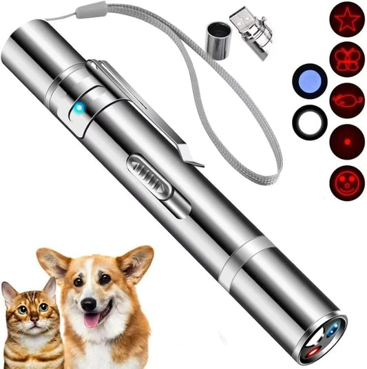 Rechargeable Laser Pointer Toy with Multiple Light Modes
