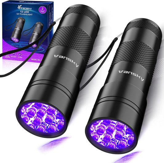395nm UV Blacklight Flashlight for Pet Stain Detection